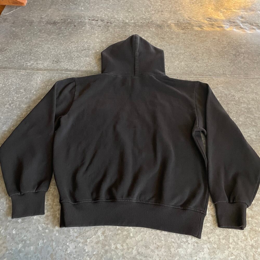 Vintage Duff Hoodie Sweatshirt Black Red Mens Large Homer Simpsons Beer 90s Y2K - Picture 8 of 11